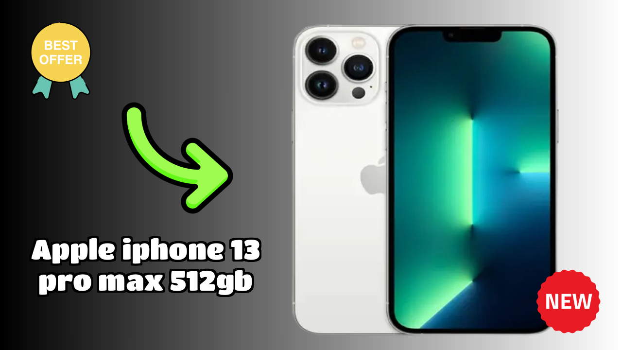 Apple IPhone 13 Pro Max 512GB Display Technology: Super Retina XDR Quality