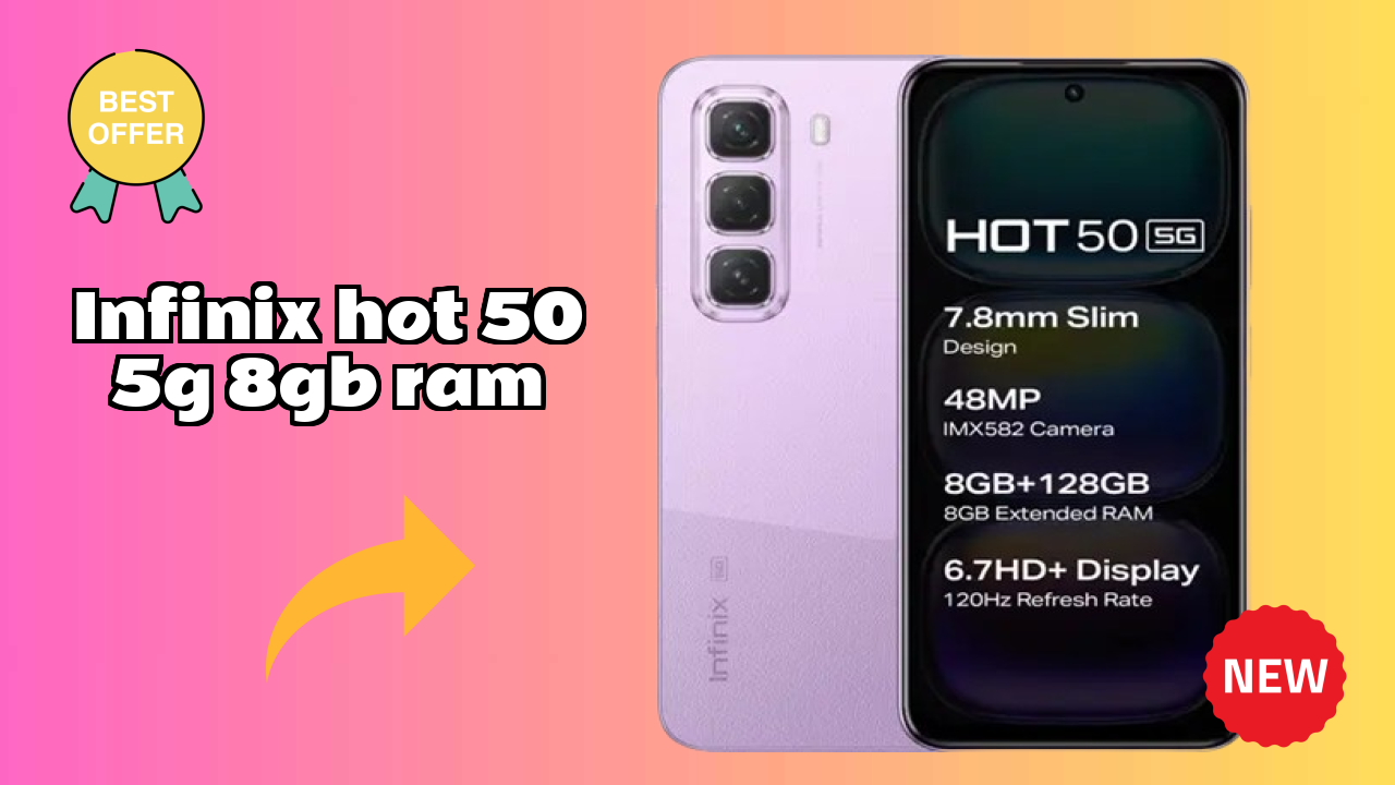 Infinix Hot 50 5G 8GB RAM Battery Life: 5000 MAh Real-World Usage