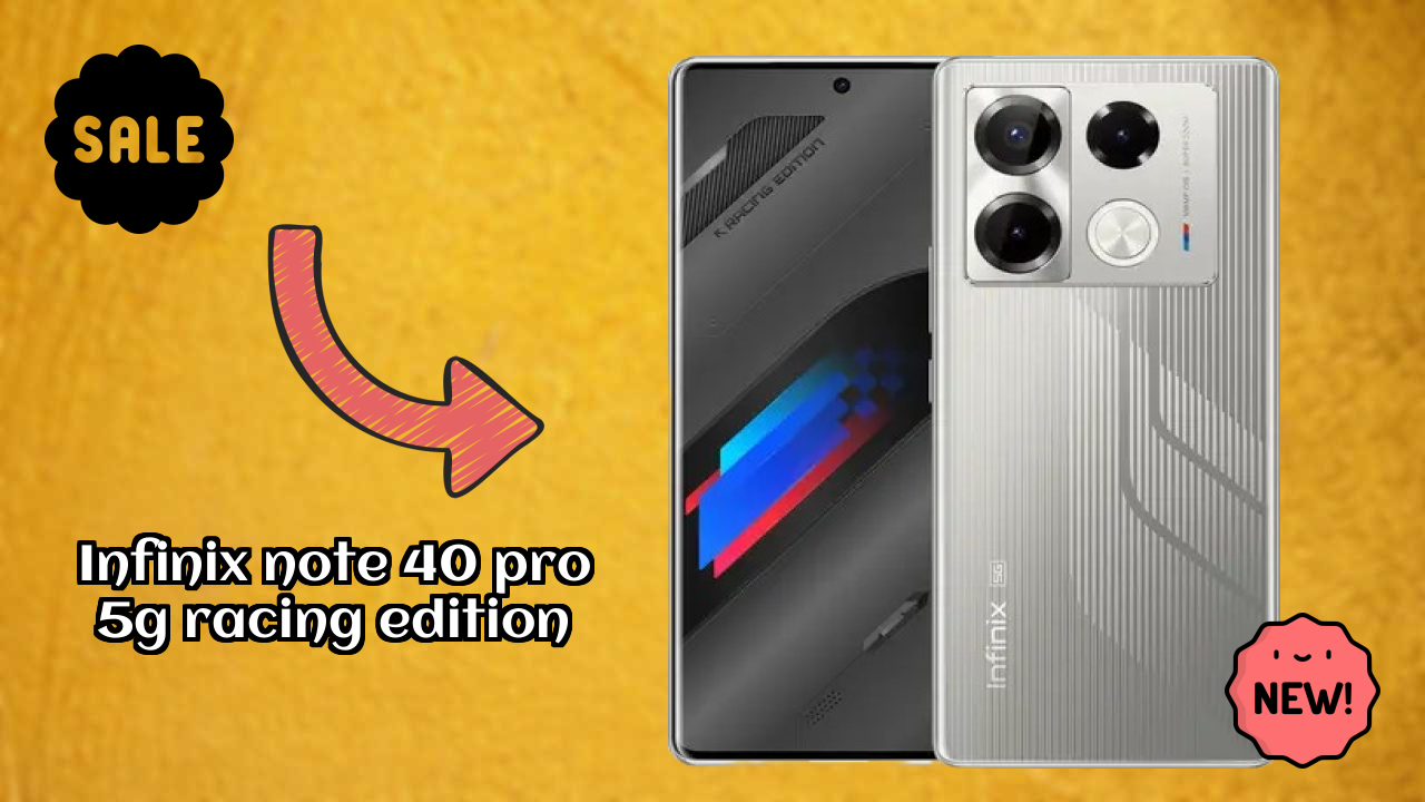 Infinix Note 40 Pro 5G Racing Edition Display Size: 6.78 Inches (17.22 Cm) Screen Quality