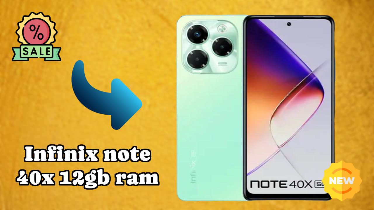 Infinix Note 40X 12GB RAM at ₹15,999 - Complete Specifications List
