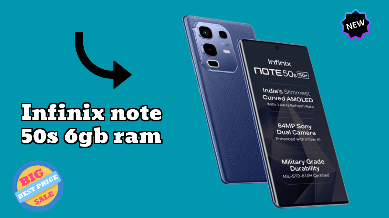 Is Infinix Note 50s 6GB RAM Good for Photography? 64 MP + 2 MP Rear Camera Review