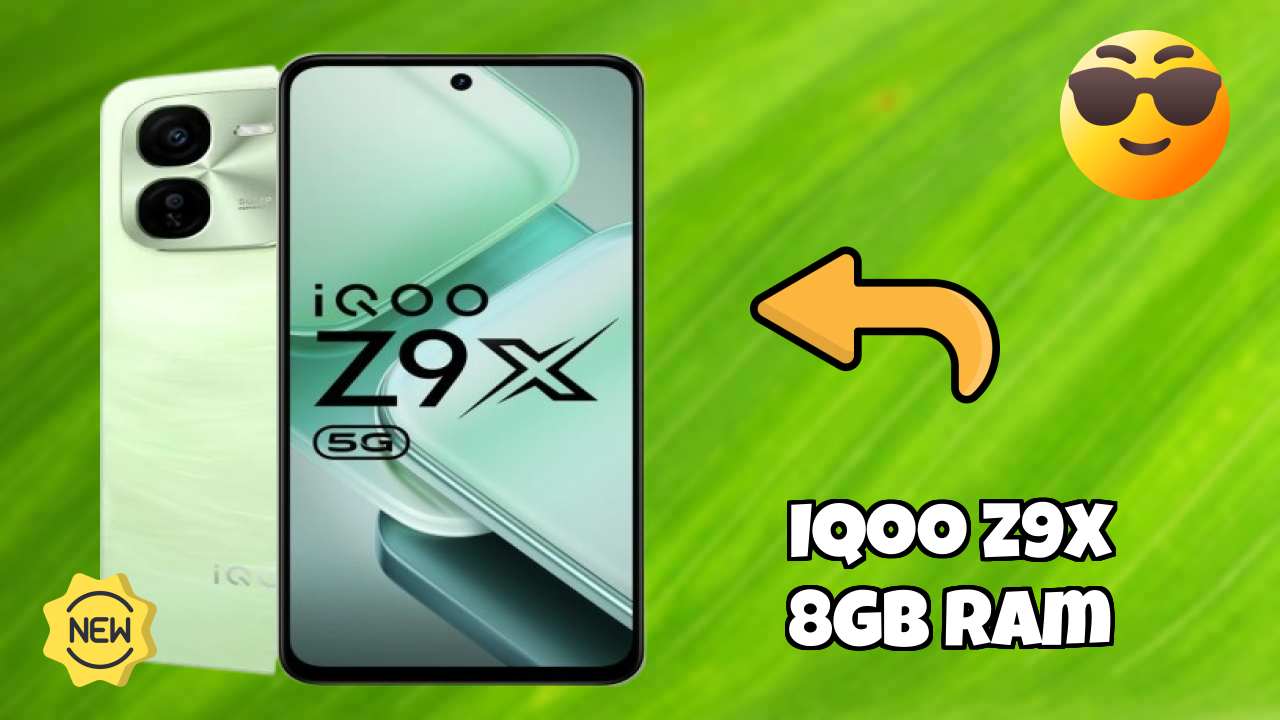 IQOO Z9x 8GB RAM Battery Life: 6000 MAh Charging Speed