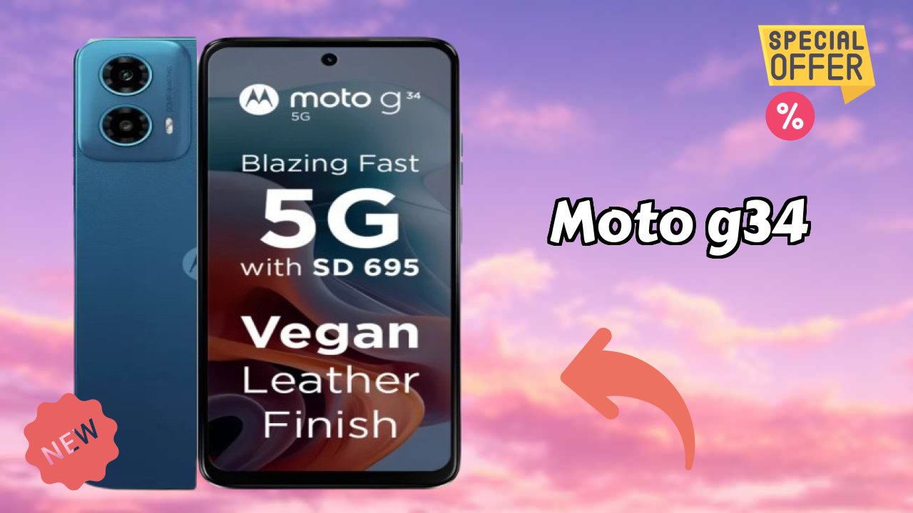 Moto G34 Display Analysis: 6.5 Inches (16.51 Cm) Screen Quality