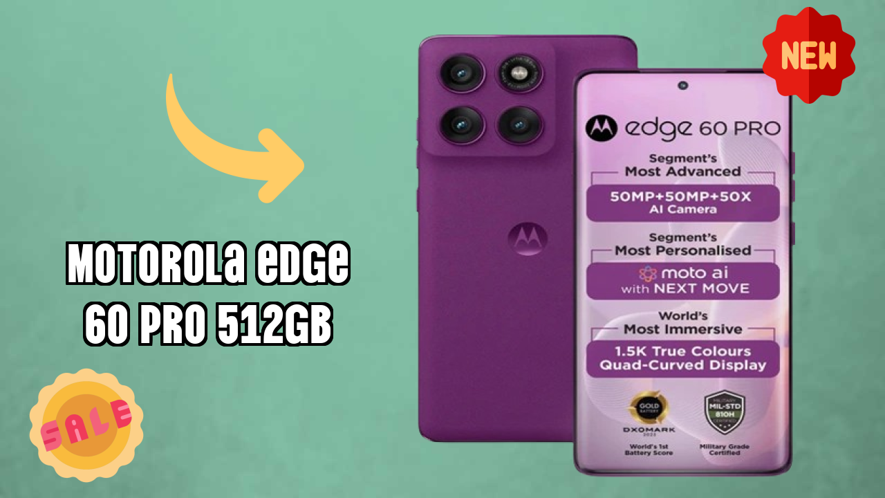 Motorola Edge 60 Pro 512GB Display Quality: P-OLED Review