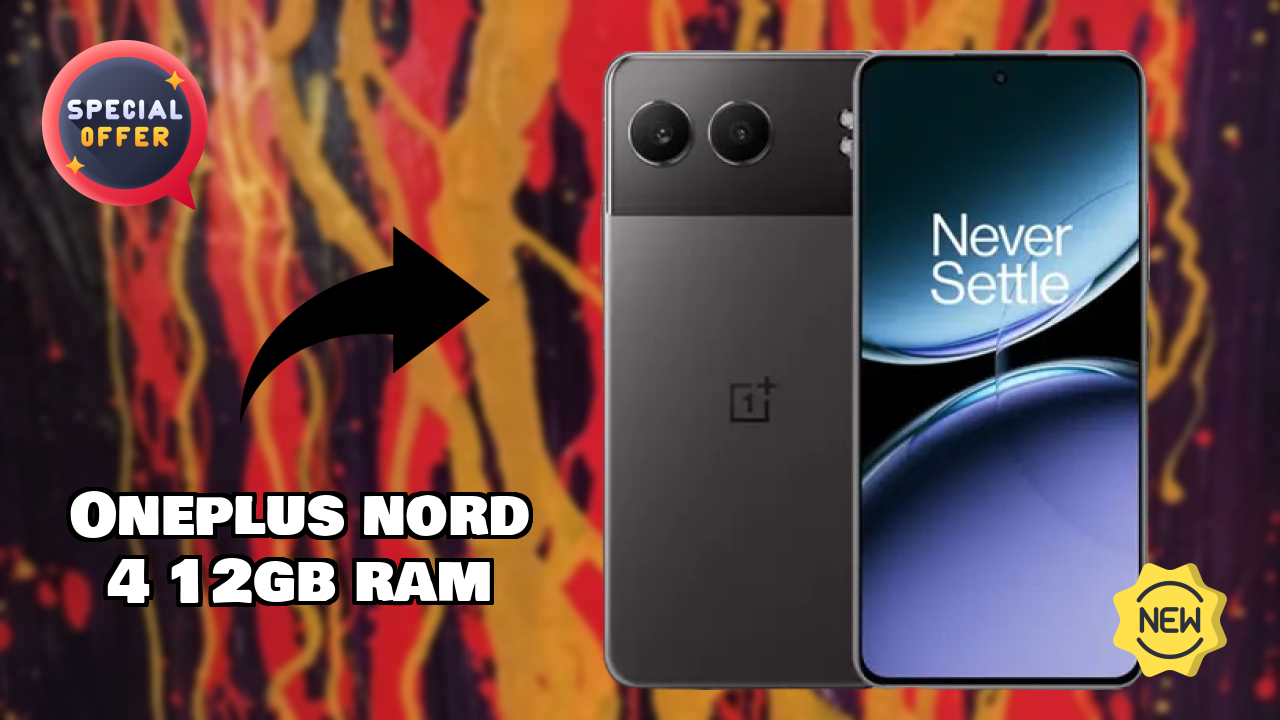 OnePlus Nord 4 12GB RAM Display Technology: AMOLED Quality