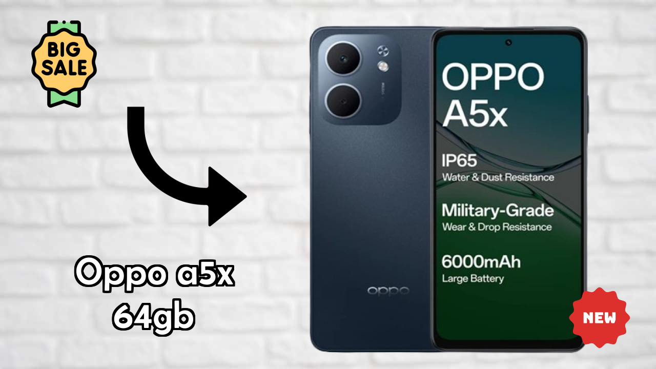 OPPO A5x 64GB Price: ₹11,499 - Complete Buying Guide
