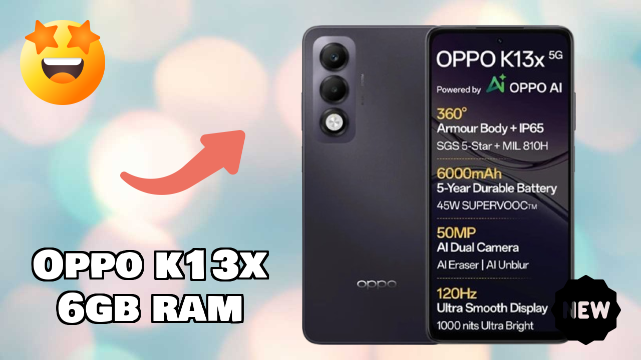 OPPO K13x 6GB RAM vs Competition: Best Phone Winner