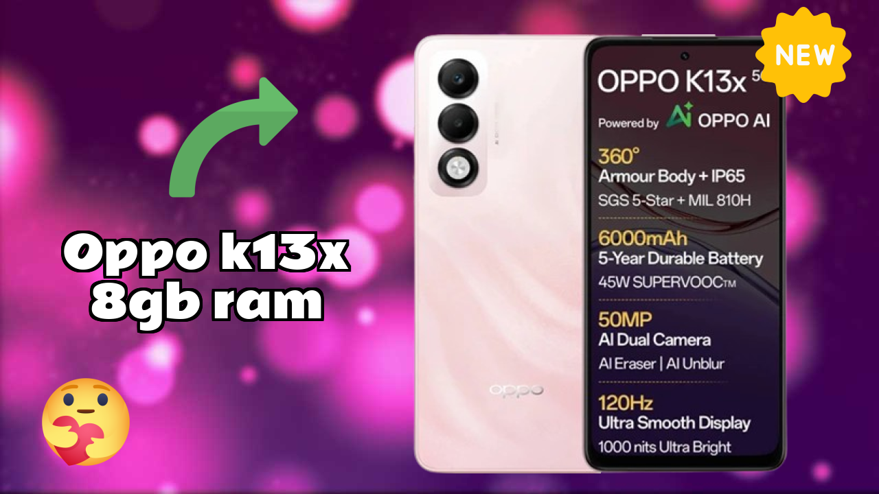 OPPO K13x 8GB RAM Camera Review: 50 MP + 2 MP Rear Camera Low Light