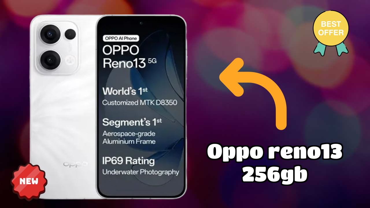 OPPO Reno13 256GB Camera Test: 50 MP + 8 MP + 2 MP Rear Camera Real Photos