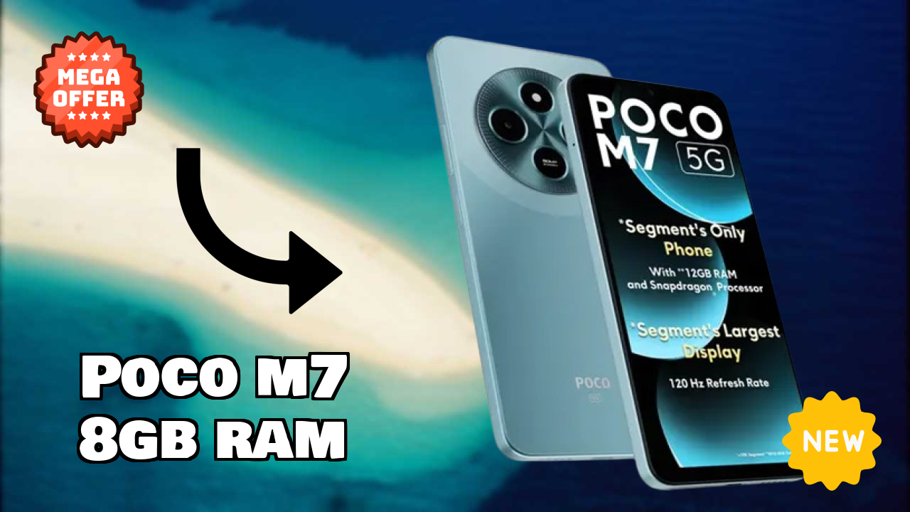 POCO M7 8GB RAM at ₹9,498 - Should You Buy It?