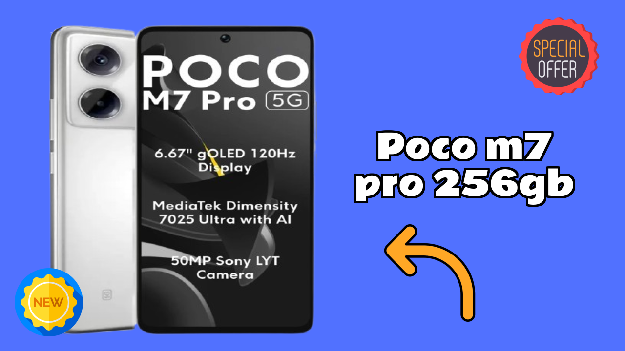 POCO M7 Pro 256GB Display Review: AMOLED Technology