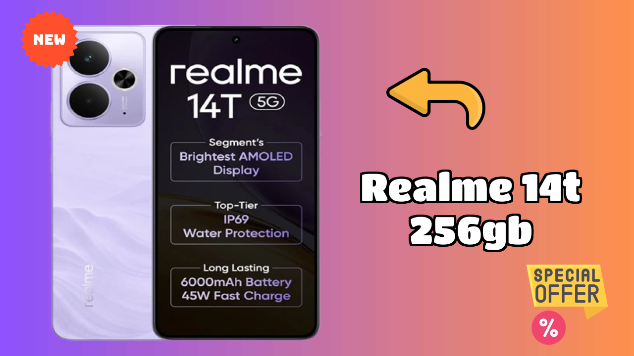 Realme 14T 256GB at ₹19,999 - Best Phone Under This Price