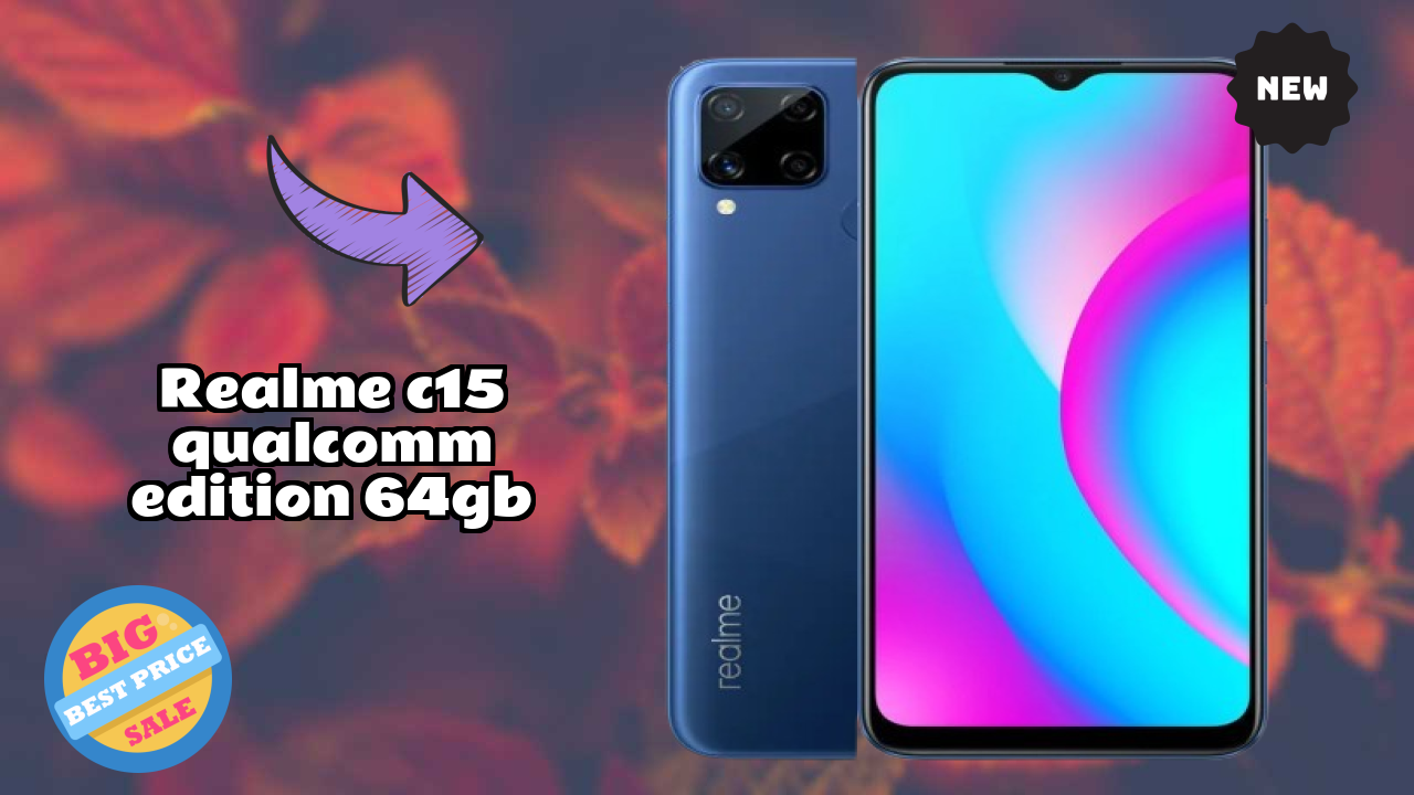 Realme C15 Qualcomm Edition 64GB Display Review: IPS LCD Screen
