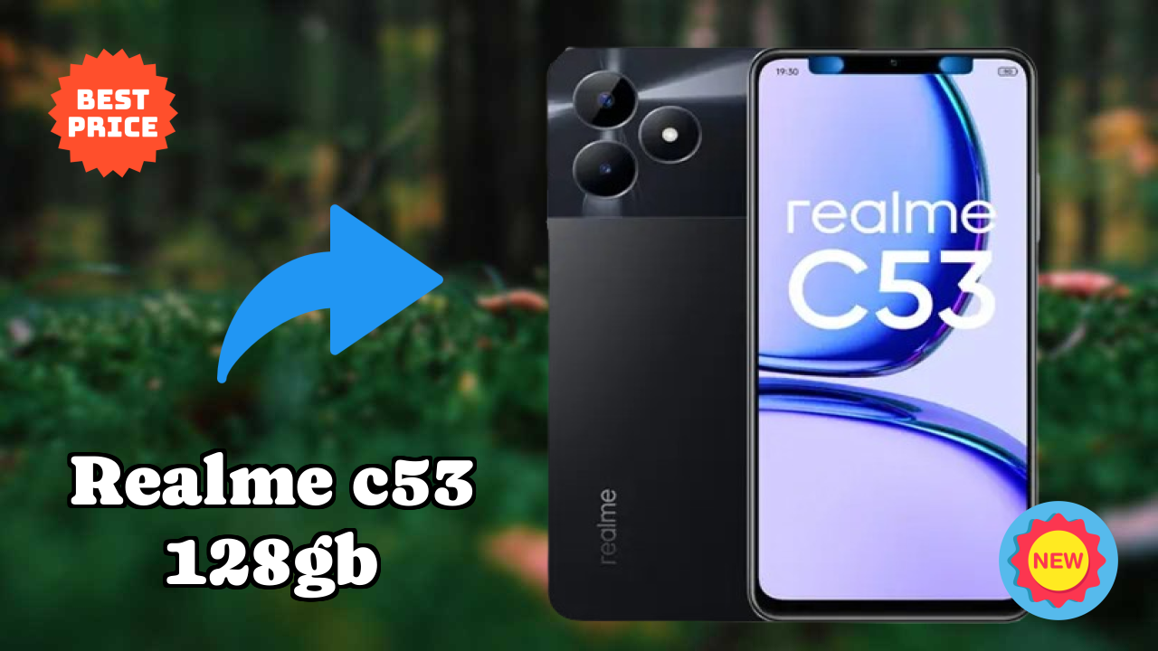 Realme C53 128GB Display Size: 6.74 Inches (17.12 Cm) Screen Quality