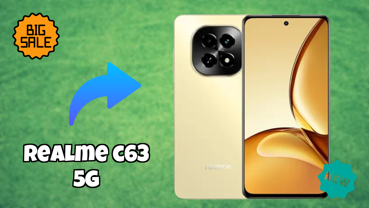 Realme C63 5G Display Size: 6.67 Inches (16.94 Cm) Screen Test