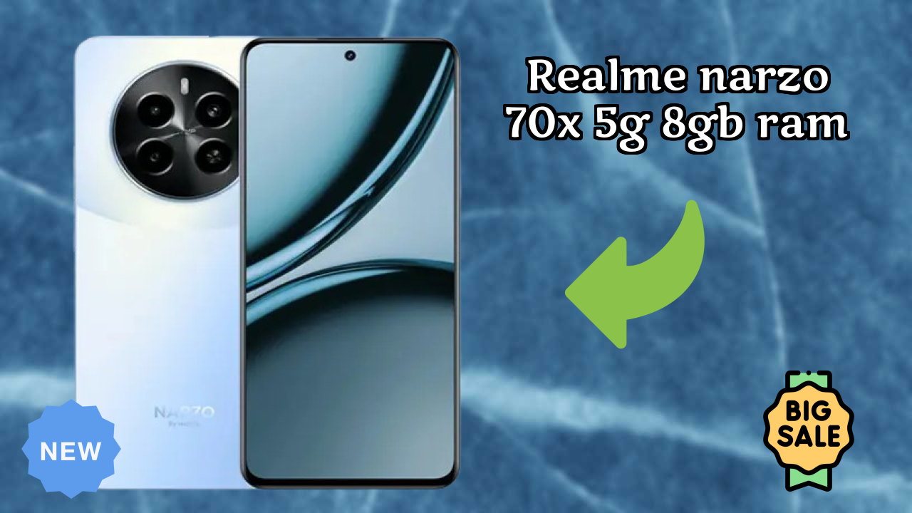 Realme Narzo 70x 5G 8GB RAM Display Quality: IPS LCD Explained