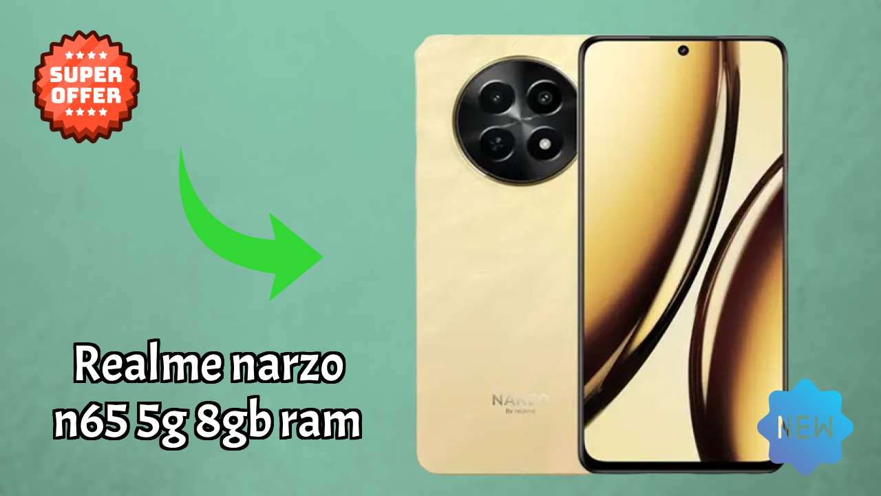 Realme Narzo N65 5G 8GB RAM Price Drop: Just ₹13,895 Available