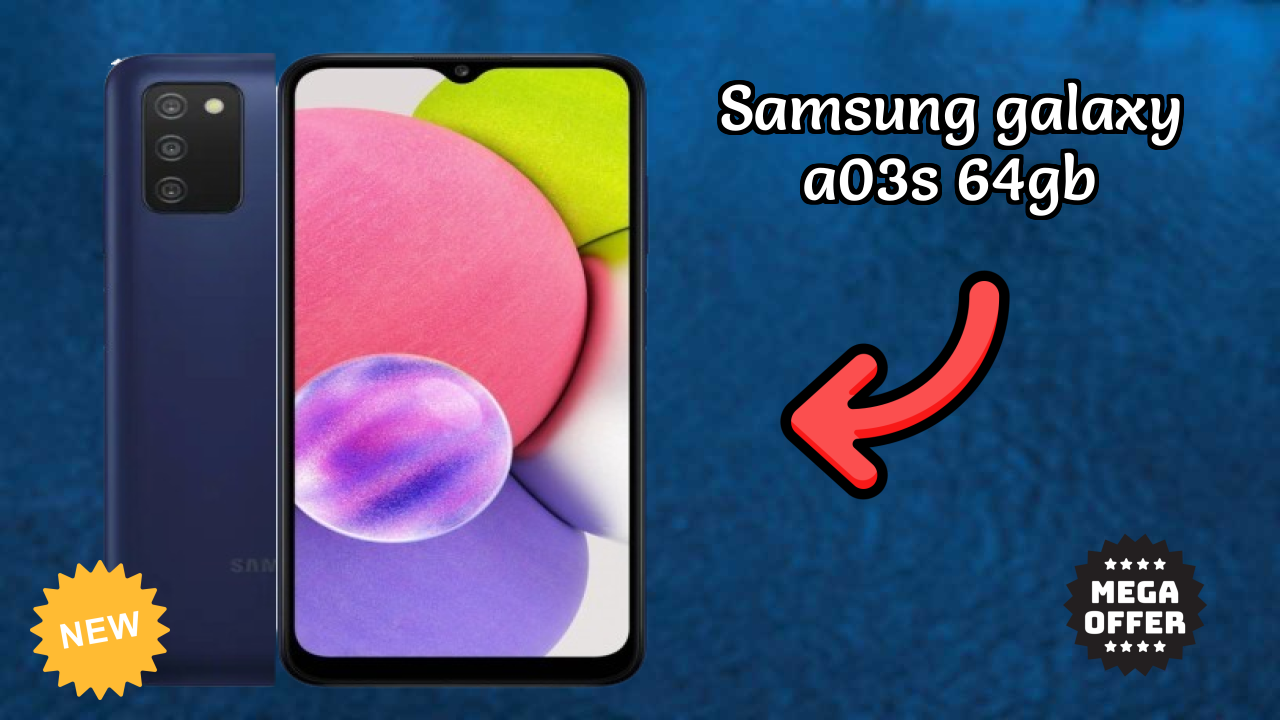 Samsung Galaxy A03s 64GB at ₹13,990 - Best Features Explained