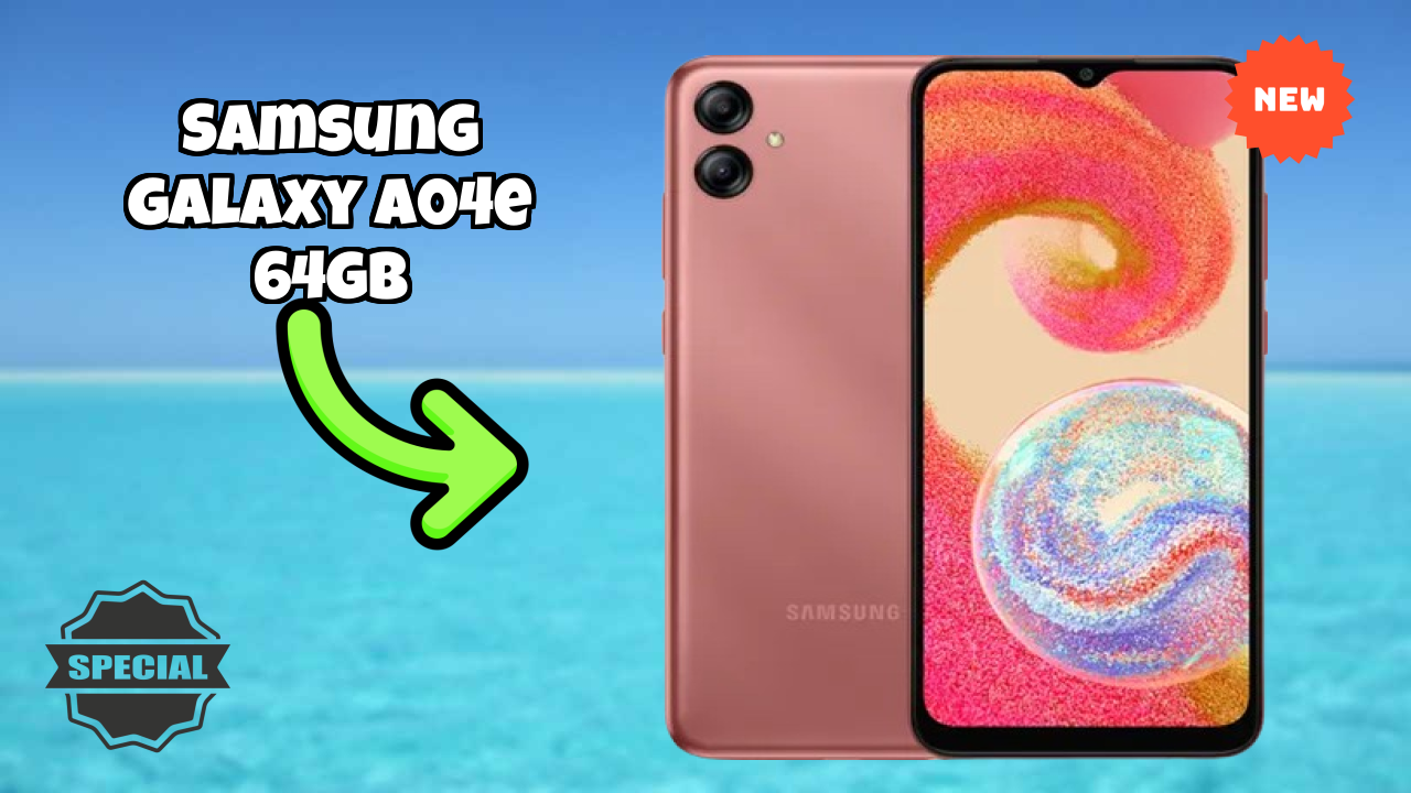 Samsung Galaxy A04e 64GB Camera Quality: 5 MP Front Camera Selfie