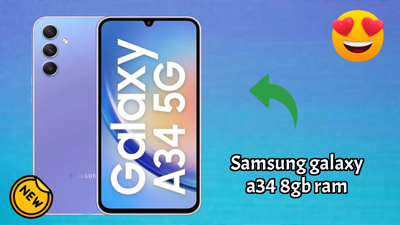 Samsung Galaxy A34 8GB RAM Price: ₹24,999 - Is It Worth Buying?