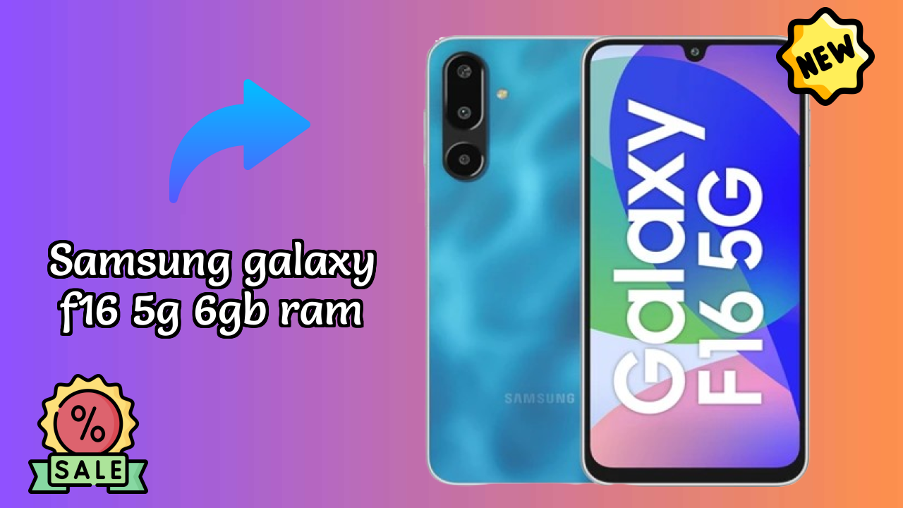 Samsung Galaxy F16 5G 6GB RAM Processor Test: MediaTek Dimensity 6300 Speed Review