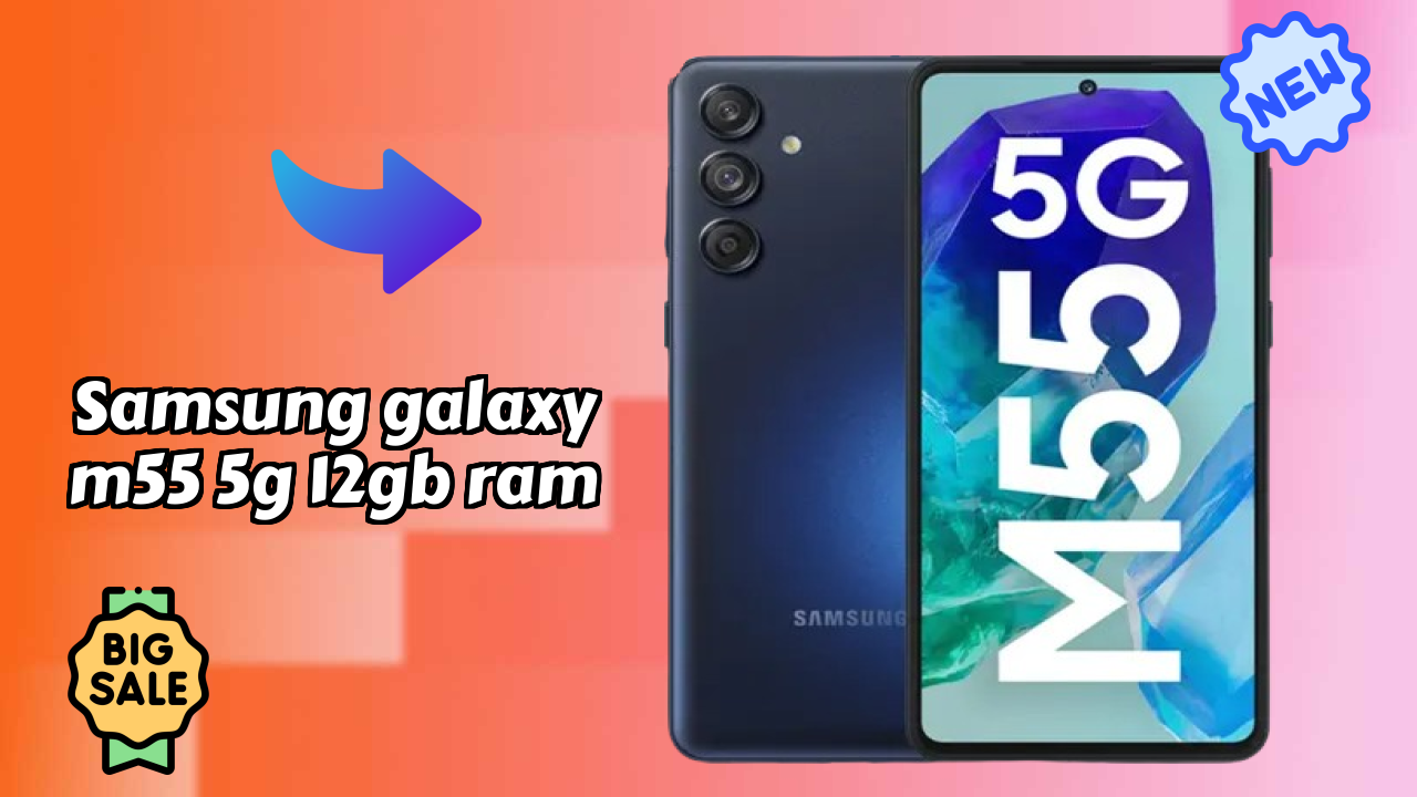 Samsung Galaxy M55 5G 12GB RAM Display Review: 6.7 Inches (17.02 Cm) Screen Quality Test
