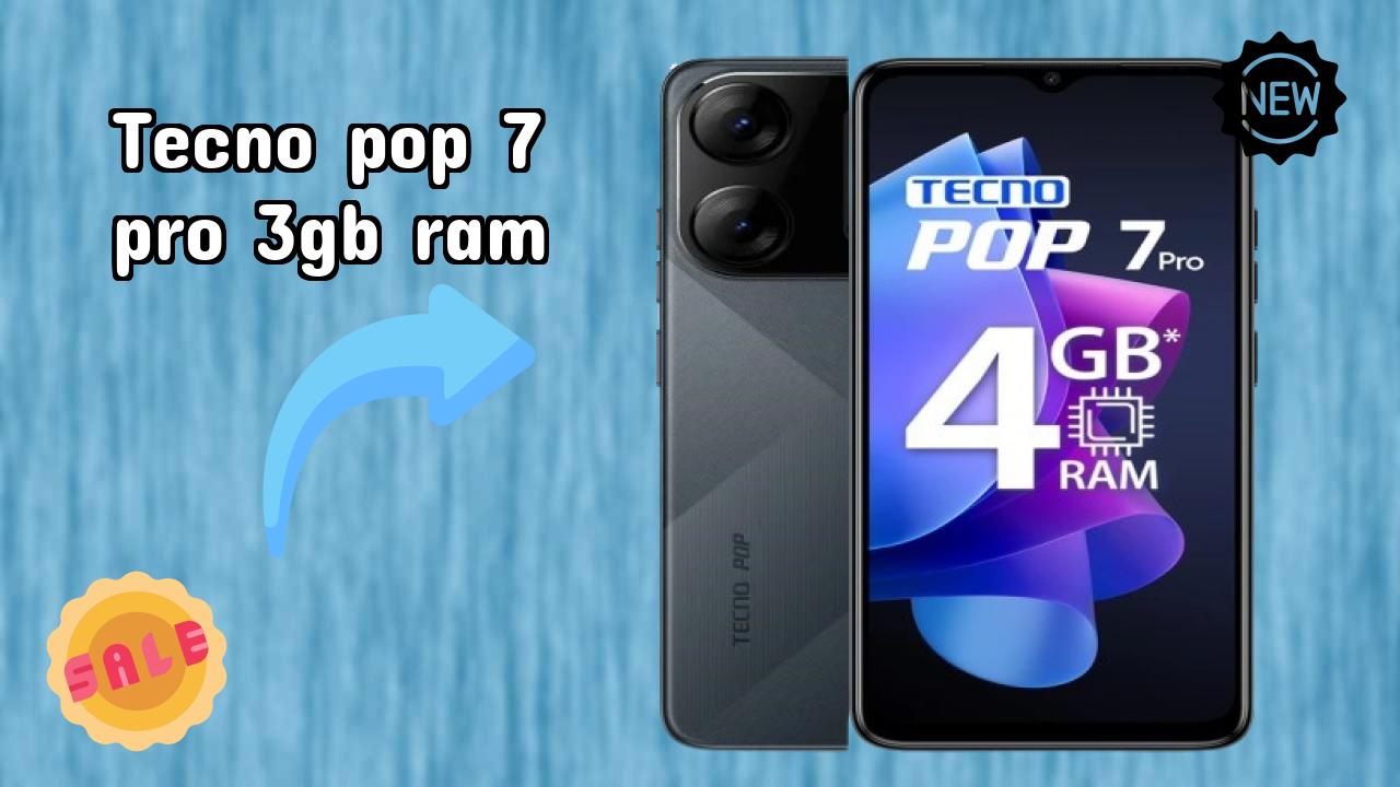 Tecno Pop 7 Pro 3GB RAM Display Review: 6.56 Inches (16.66 Cm) Screen Size