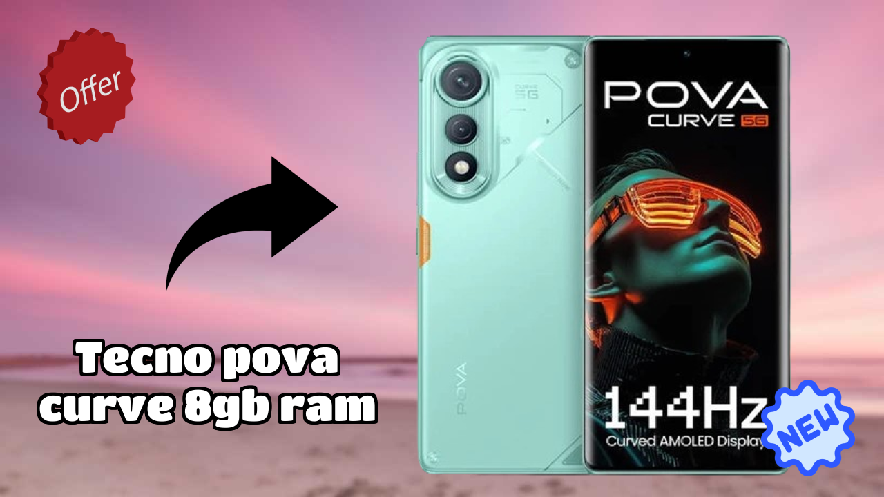 Tecno Pova Curve 8GB RAM Gaming Test: MediaTek Dimensity 7300 Ultimate FPS Performance