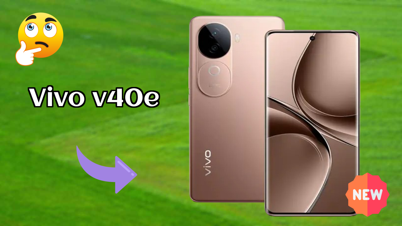 Vivo V40e at ₹23,166 - Worth Buying? Honest Opinion