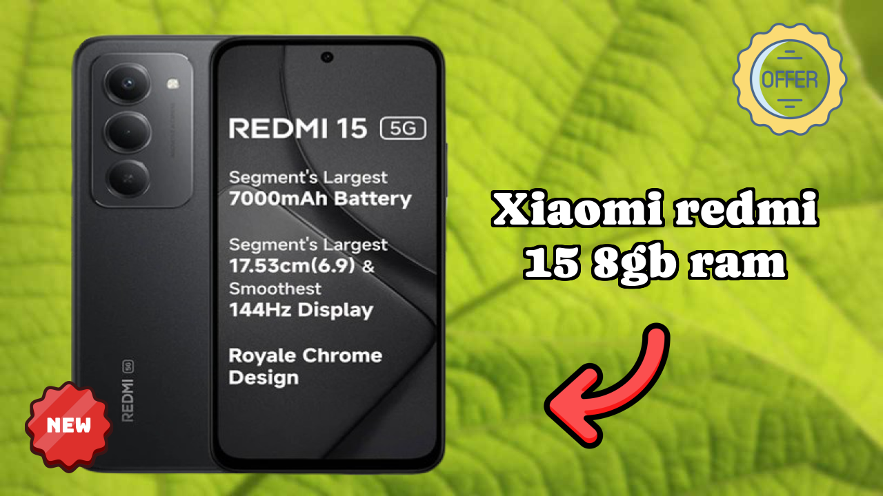 Xiaomi Redmi 15 8GB RAM at ₹15,998 - Should You Buy It?