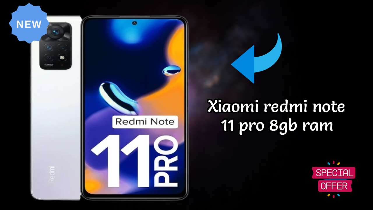 Xiaomi Xiaomi Redmi Note 11 Pro 8GB RAM - Best Camera Phone Under ₹20,999